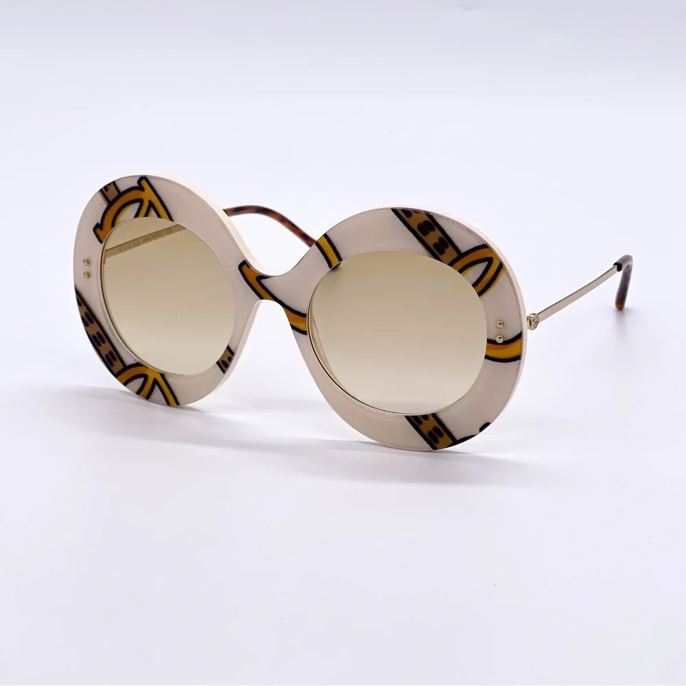 NEW GUCCI SUNGLASSES GG0894S 003 WOMEN GOLD GUCCI GG0894S - Picture 3 of 11
